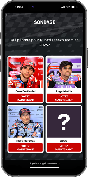 MotoGP Easy Poll