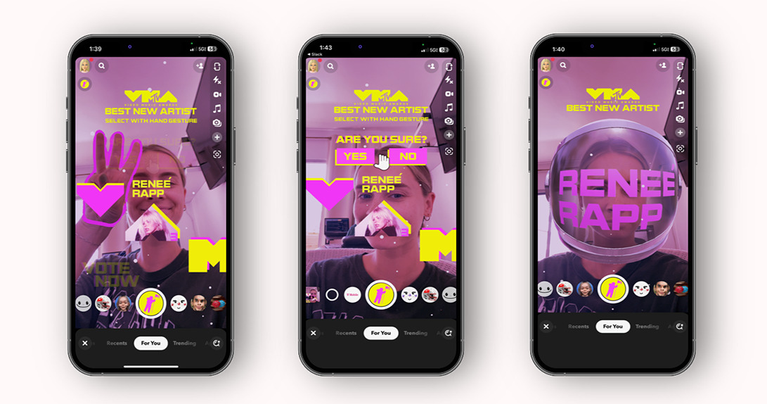 VMAs Snapchat Voting